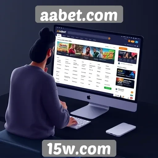 Análise da interface do usuário do aabet.com